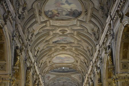 Cathedral in Santiago Chileの写真素材