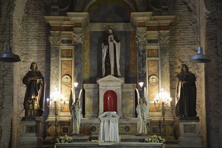 Cathedral in Santiago Chileのeditorial素材