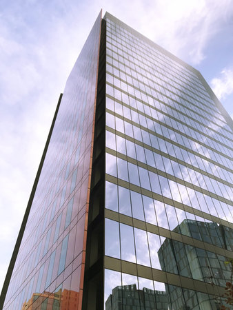 Glass buildings and architecture