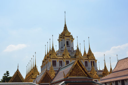 Ancient architecture and temple in Thailand