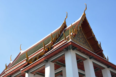 Ancient architecture and temple in Thailand