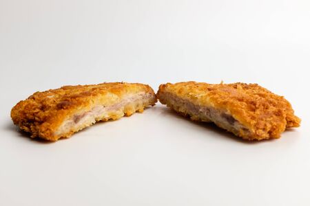 Minced pork fry. Fried pork. Sliced ââporkの写真素材