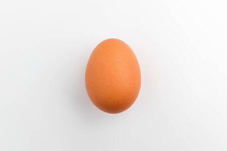 A pretty-shaped egg. Edible eggsの写真素材