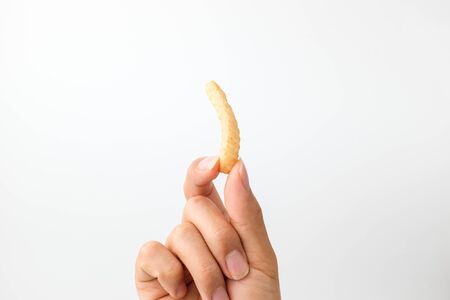 Salt-baked snacks.の写真素材