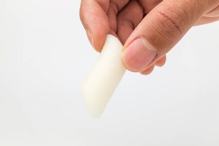 Asian food made from rice. Tteokbokki ingredientsの写真素材