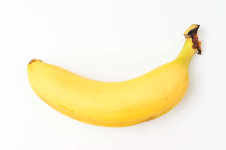 Sweet and tender fruit. Yellow elongated fruit. Fresh fruitの写真素材