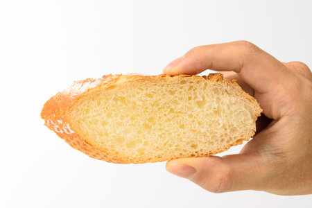 French food culture. Soft and savory bread. Made of flour