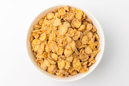 Meal replacement food. Corn food. Sweet and crunchy food