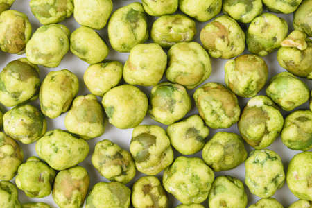 Wasabi-Coated Peas.の写真素材