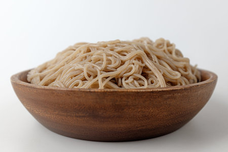 Buckwheat noodles.
