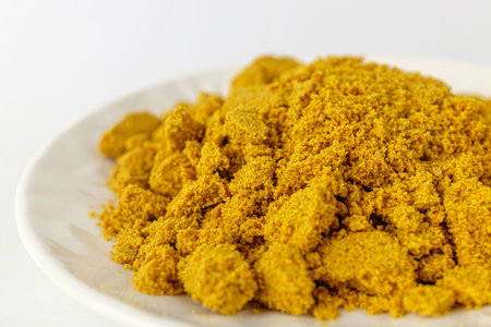 powder made from curry. spice powder. indian food culture