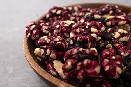 Red walnut, a variety of walnuts that are red in color