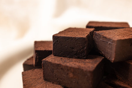 soft and sweet dessert pavÃ© chocolate