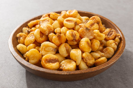 Large size Inca Corn stir-fried in oil