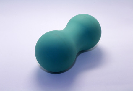 a roller for back, a relaxing therapy when one feels tired or sore. Bought in Japan.の写真素材