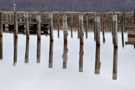 A small boats harborの写真素材