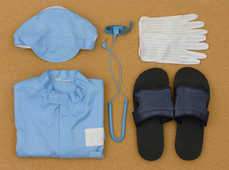 Electrostatic Discharge , Set of ESD Protective Device.の写真素材