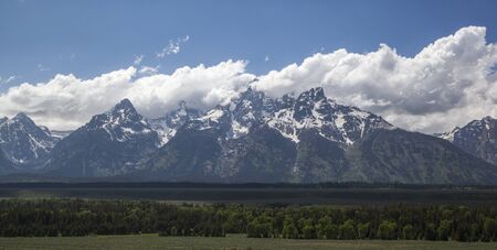 The Grand Tetonsの写真素材