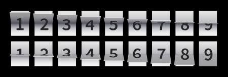 Arrival and Departure Scoreboard. Vector illustration.のイラスト素材