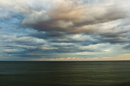 Decline on seacoastの写真素材