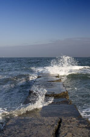 sea waveの写真素材