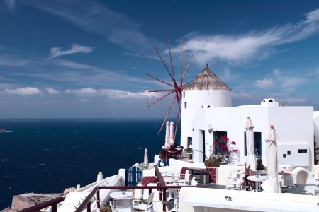 Beautiful views of Santoriniの写真素材