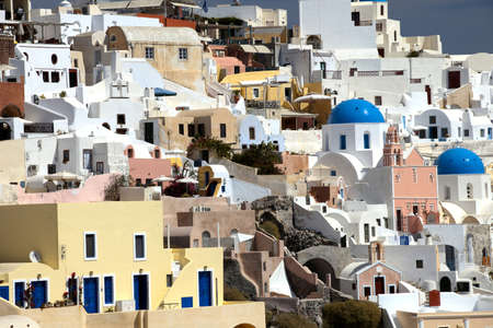 Beautiful views of Santoriniの写真素材
