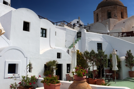 Beautiful views of Santoriniの写真素材