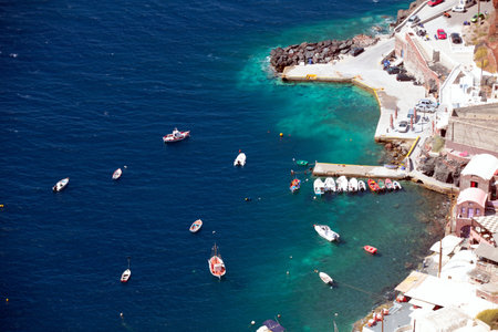 Beautiful views of Santorini
