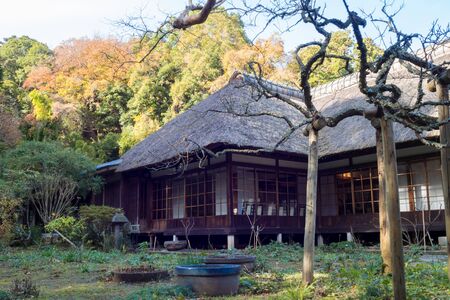 Traditional Japanese houseのeditorial素材