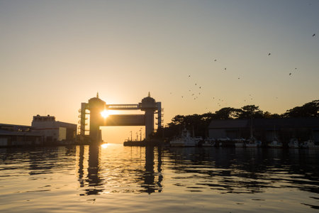 Sunset and "View-O"のeditorial素材