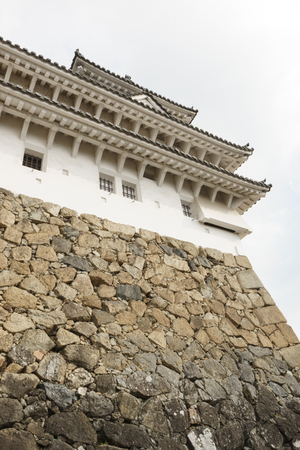 Stone dropout of Himeji castleのeditorial素材
