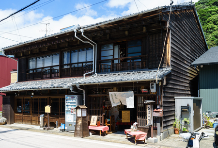 Old Japanese houseのeditorial素材