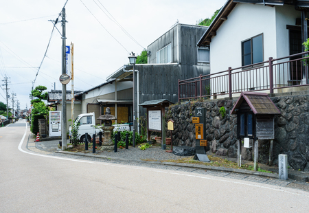 Kanbara-Juku Higashikido ruinsのeditorial素材