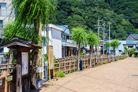 Old river bank ruinsのeditorial素材