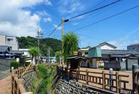 Old river bank ruinsのeditorial素材