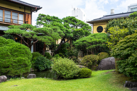 The famous garden of Atami kiunkakuのeditorial素材