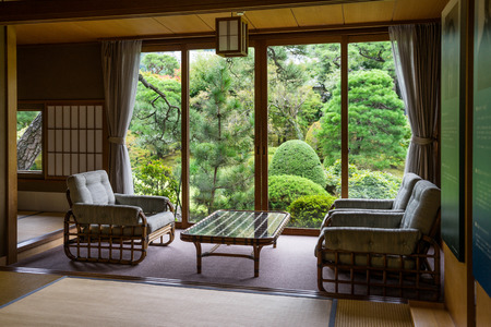 Room at the Japanese-style hotelのeditorial素材