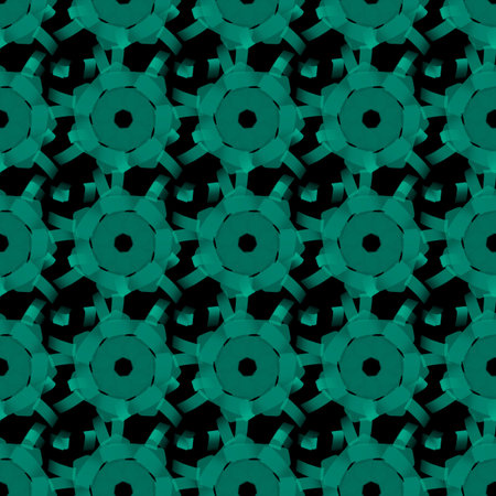 Seamless pattern of gears. For eg fabric, wallpaper, wall decorations.