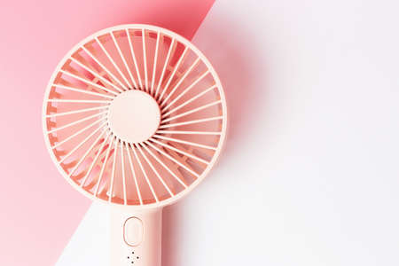 A black joystick for video games on a blue background close-up.の写真素材