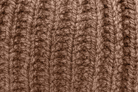 Knitted surface in trending color.の写真素材