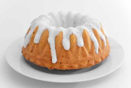 cake with sugarの写真素材