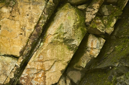 Rocks with mossの写真素材