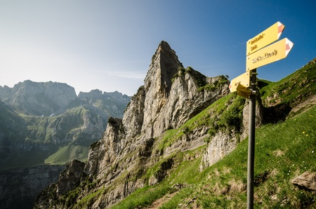 Guide to the Mountainsの写真素材