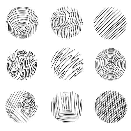 interesting patterns. Created for various web resources. Decorate your design with this illustrationのイラスト素材