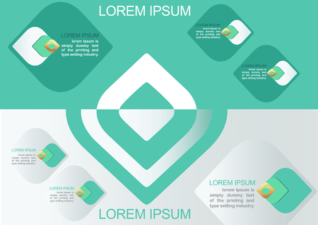 Vector element for Infographic Design,Presentation and chart,Abstract background Ep2のイラスト素材