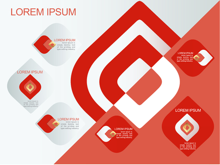 Vector element for Infographic Design,Presentation and chart,Abstract background Ep4のイラスト素材