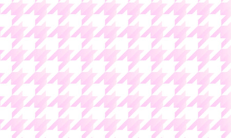 Pink gradation Japanese pattern houndstooth check