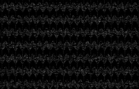 Japanese pattern with a white wilt pattern on a black background: Arrow kasuri