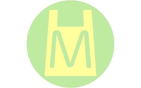 Shopping bag charge icon simple icon illustration, green

Vector illustrationのイラスト素材